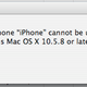 Illustration for article titled We Missed This: iPhone 4 Requires OS 10.5.8